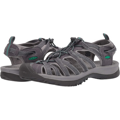 Keen Whisper W Sandal Grey / Turquesa