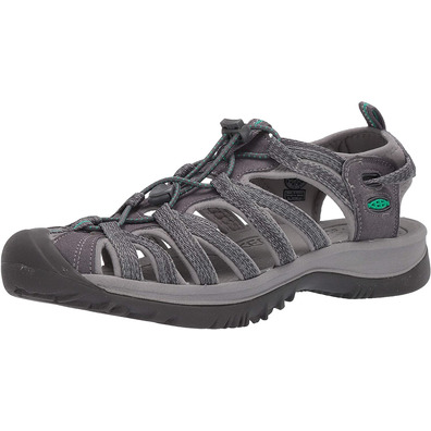 Keen Whisper W Sandal Grey / Turquesa