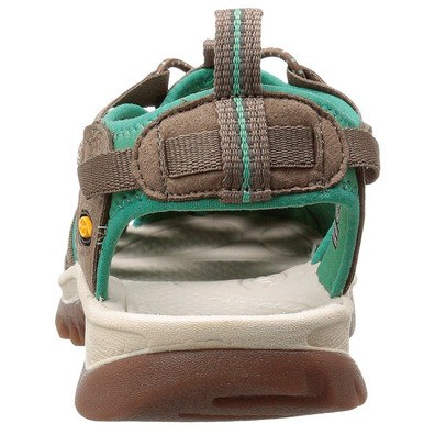 Keen Whisper W Sandal Marrom / Verde