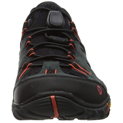 Sandalia Merrell All Out Blaze Sieve W Verde / Negro / Coral