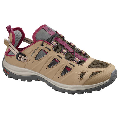 Sandal Salomon Ellipse Cabrio W Brown / Fuchsia