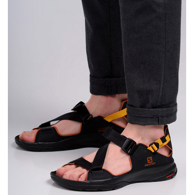 Salomon Tech Sandal Preto / Laranja