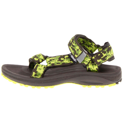 Teva Hurricane 2 Sandal Baby Verde / Preta