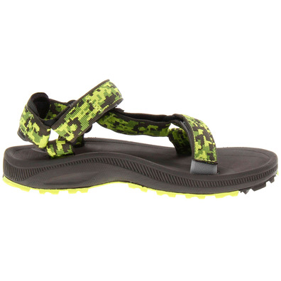 Teva Hurricane 2 Sandal Baby Verde / Preta