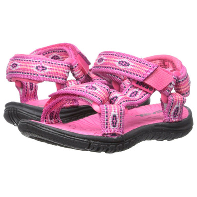 Furacão Sandalia Teva 3 Crianças Fúcsia / Rosa