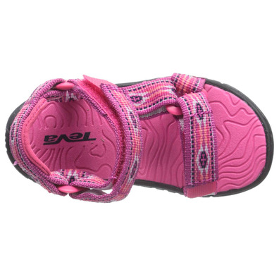 Furacão Sandalia Teva 3 Crianças Fúcsia / Rosa