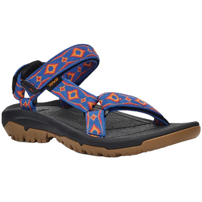 Sandália Teva Hurricane XLT2 W Revive 90&#39;s Azul/Laranja/Vermelho