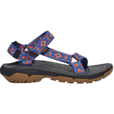 Sandália Teva Hurricane XLT2 W Revive 90&#39;s Azul/Laranja/Vermelho