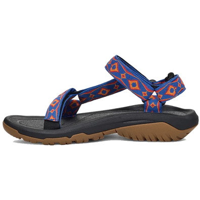 Sandália Teva Hurricane XLT2 W Revive 90&#39;s Azul/Laranja/Vermelho