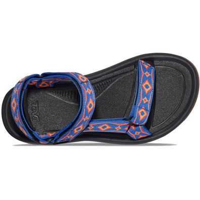 Sandália Teva Hurricane XLT2 W Revive 90&#39;s Azul/Laranja/Vermelho