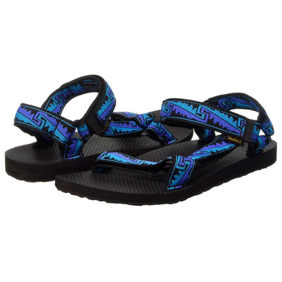 Teva Original Sandália Universal Azul / Preta