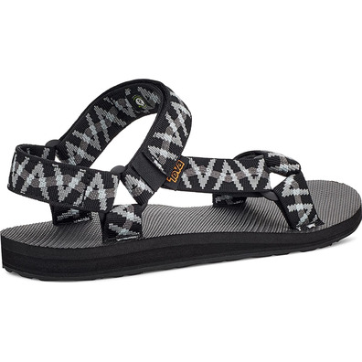 Sandália Universal Teva Original Preto/Branco