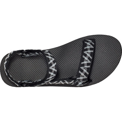 Sandália Universal Teva Original Preto/Branco