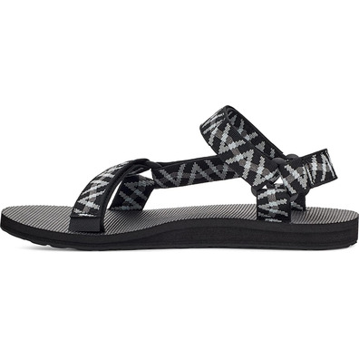 Sandália Universal Teva Original Preto/Branco