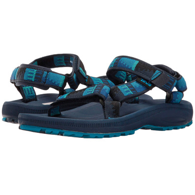 Teva T Hurricane 2 Sandal Preto / Azul