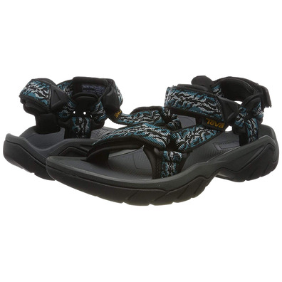 Teva Terra Fi 5 W Sandália Aquamarine / Preto