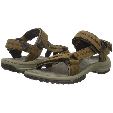 Sandalia Teva Terra FI Lite Couro W Brown