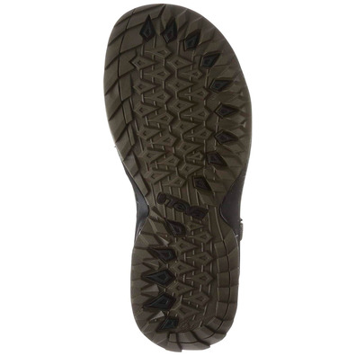 Sandalia Teva Terra Fi Lite Negro / Verde