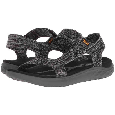 Sandalia Teva Terra Float 2 Knit Universal W Preto / Cinza