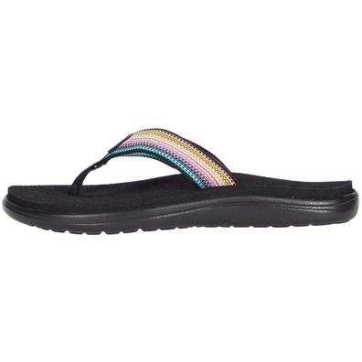 Sandália Teva Voya Flip W Preto / Multicolor