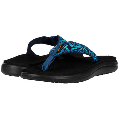 Teva Voya W Flip Sandal Blue