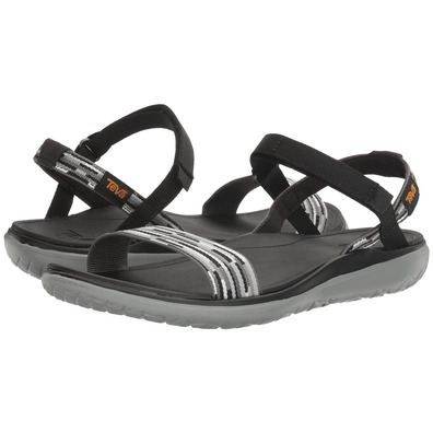 Sandalia Teva W Terra Float Nova Preto / Cinza