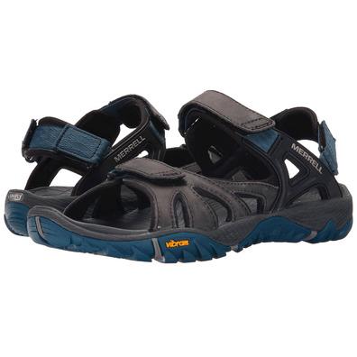 Sandalias Merrell All Out Blaze Sieve Conversível Negro / Azul