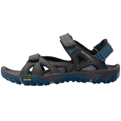 Sandalias Merrell All Out Blaze Sieve Conversível Negro / Azul