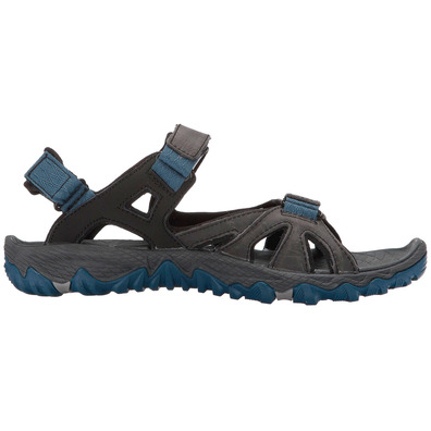 Sandalias Merrell All Out Blaze Sieve Conversível Negro / Azul