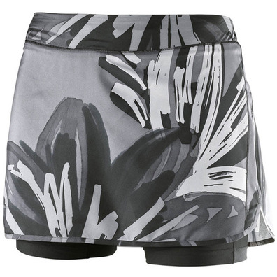 Short Salomon Agile Short Grey / Negro