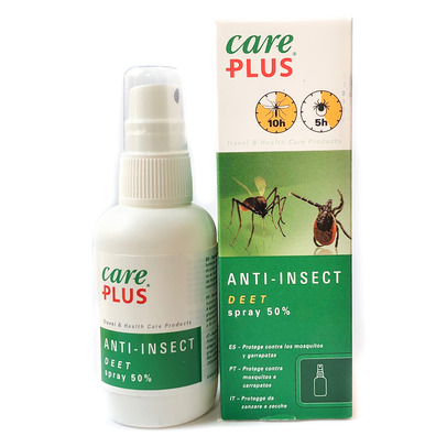 Spray anti-insetos Care Plus Deet 50%