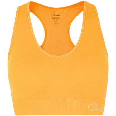 Bra esportivo laranja Dare2B Warm Up