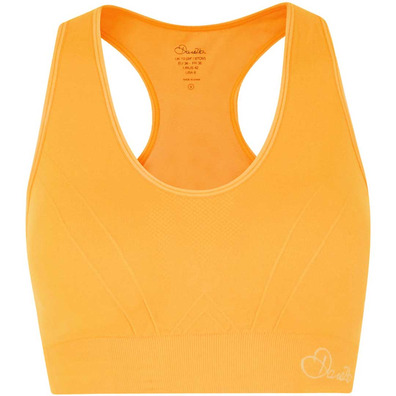 Bra esportivo laranja Dare2B Warm Up