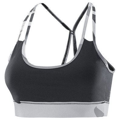 Sutiã esportivo Salomon Bo Light Bra preto