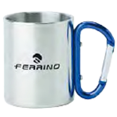 Caneca Ferrino Inox com mosquetão na alça