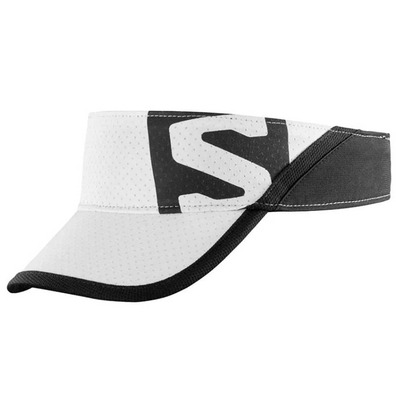 Visor Salomon XA Visor branco / preto Blanco