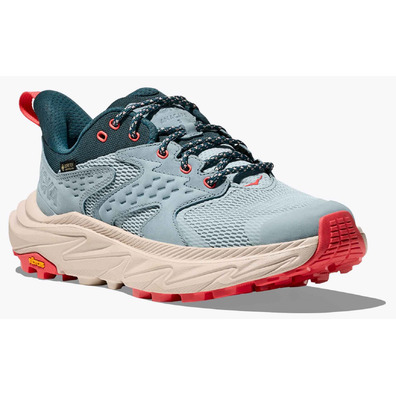 Tênis Hoka Anacapa 2 Low GTX W Azul/Coral