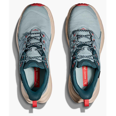 Tênis Hoka Anacapa 2 Low GTX W Azul/Coral