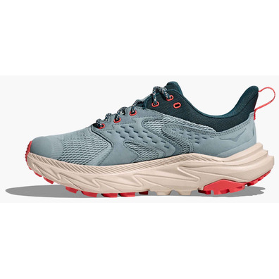 Tênis Hoka Anacapa 2 Low GTX W Azul/Coral