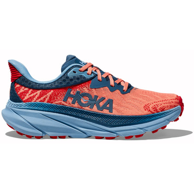 Sapato Hoka Challenger ATR 7 W Coral/Cinza Aço