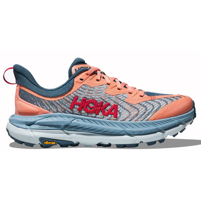 Sapato Hoka Mafate Speed 4 W Cinza/Rosa