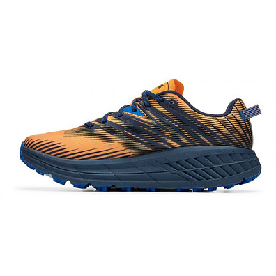 Sapato Hoka Speedgoat 4 Mustard / Navy