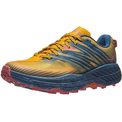 Sapato Hoka Speedgoat 4 W amarelo / cinza