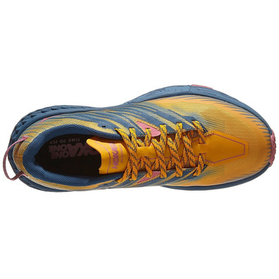 Sapato Hoka Speedgoat 4 W amarelo / cinza