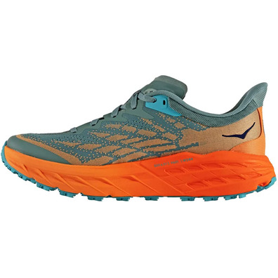 Sapato Hoka Speedgoat 5 Aquamarine/Laranja