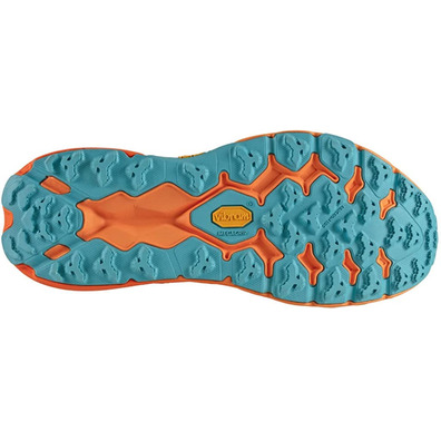 Sapato Hoka Speedgoat 5 Aquamarine/Laranja