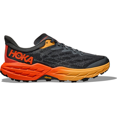 Sapato Hoka Speedgoat 5 cinza/laranja