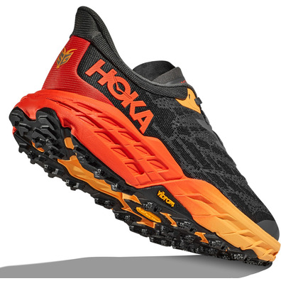 Sapato Hoka Speedgoat 5 cinza/laranja