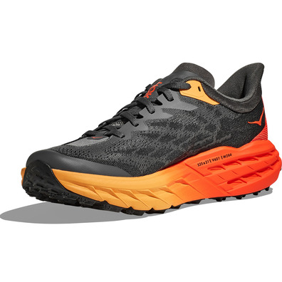 Sapato Hoka Speedgoat 5 cinza/laranja