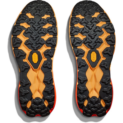 Sapato Hoka Speedgoat 5 cinza/laranja